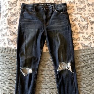 AE Super High Rise Jeggings